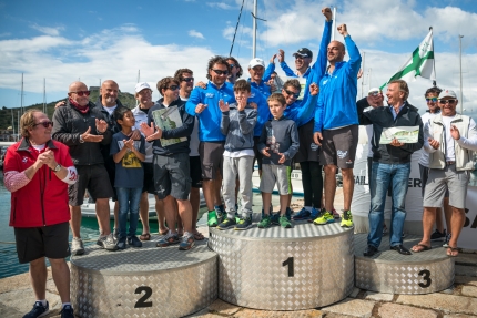 Un ottimo secondo posto a Porto Ercole nella regata del rientro di Vincenzo Onorato porta Mascalzone Latino in testa alle Sailing Series 2016